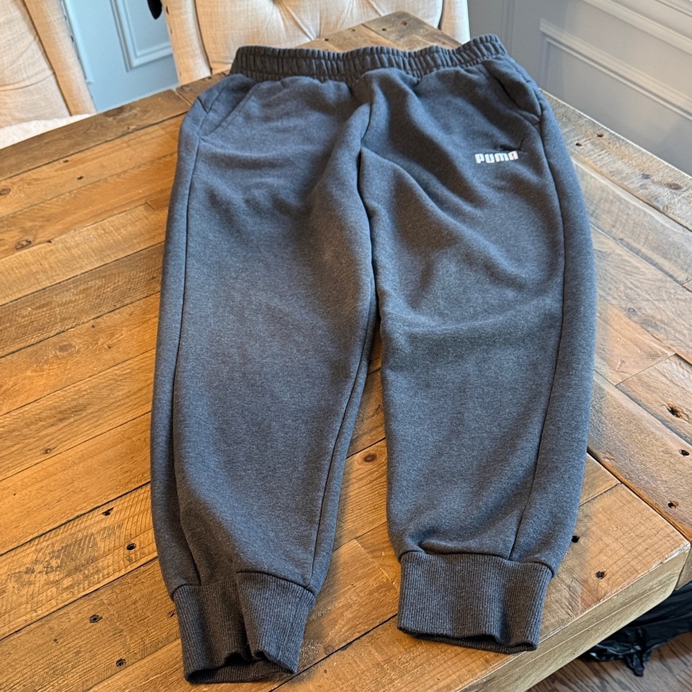 Puma Kids Charcoal Sweatpants